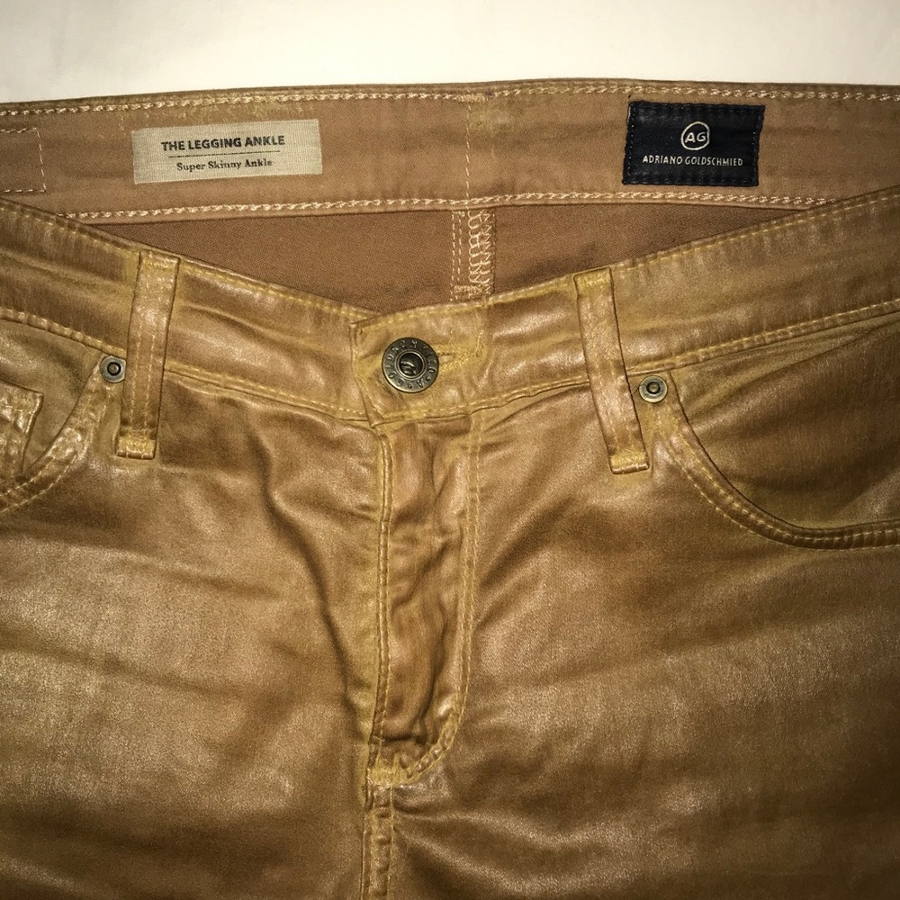 AG Jeans The Legging Ankle Leatherette